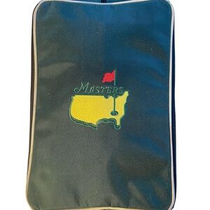 Masters Golf Shoe Bag - Green and Yellow NWOT